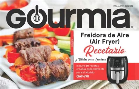 Los Libros De Recetas Para Freidora De Aire Gourmia En Pdf