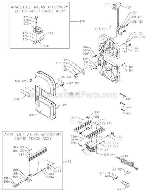 Delta 14 Inch Band Saw Parts List | Reviewmotors.co