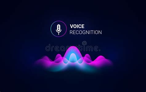 Personal Assistant And Voice Recognition Concept Microphone Icon Vector Illustration Voice