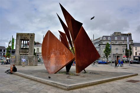 Landmarks at Eyre Square in Galway, Ireland - Encircle Photos