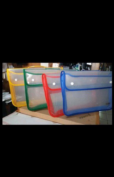 Jual Map Tas Resleting Jala Zipper Bag Folio 2 Kancing Di Lapak Kurnia