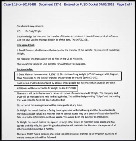 Judge in $10B Bitcoin Lawsuit Rips Craig Wright for No 'Credible Evidence'