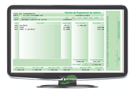 Modelo Holerite Comprovante De Renda Edit Vel Parcelamento Sem Juros