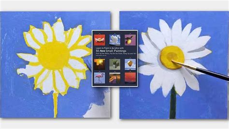 Paint A Daisy Beginner Tutorial Using Acrylics Empress Of Dirt