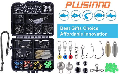 Plusinno Fishing Accessories Kit Pcs Fishing Tackle Kit With Tackle