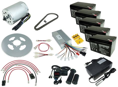 60 Volt 2000 Watt Modification Kit for Razor MX500, MX650 and SX500 ...