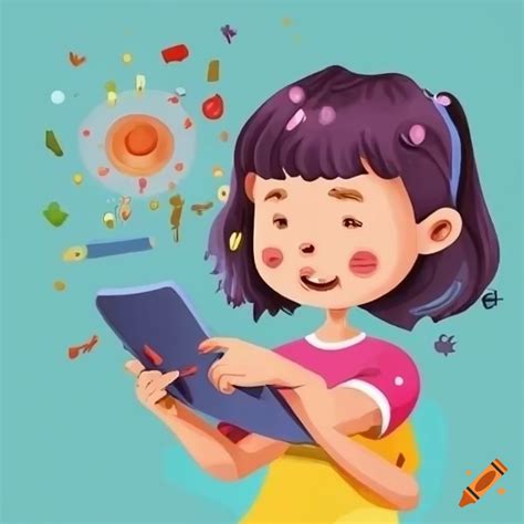 Ilustración Que Explica La Inteligencia Artificial Para Niños Y Niñas On Craiyon