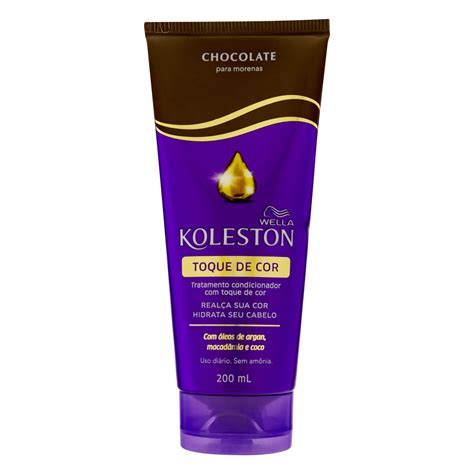 Tratamento Condicionador Wella Koleston Toque De Cor Bisnaga Ml