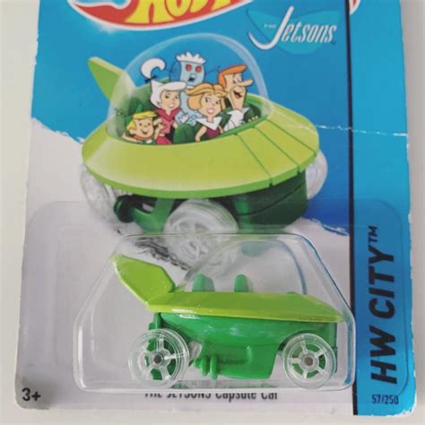 HOT WHEELS x The Jetson 風火輪 傑森一家 合金飛碟玩具車 書籍休閒與玩具 玩具公仔桌遊在旋轉拍賣