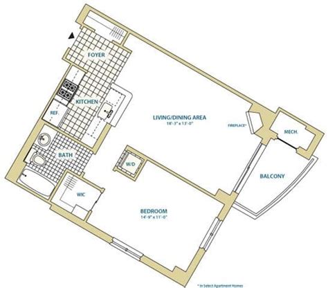 The Bartlett Pentagon City Floor Plans - floorplans.click