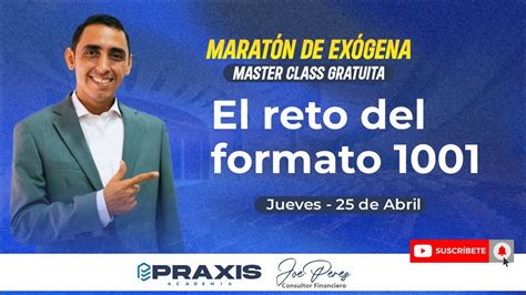 El Reto Del Formato Masterclass Gratuita Youtube