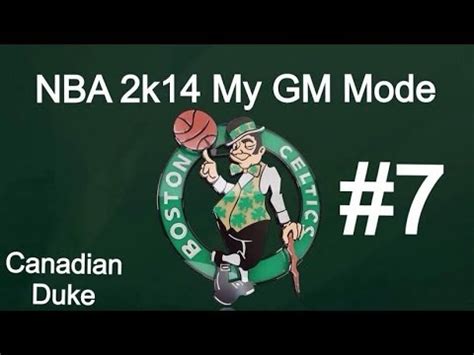 Nba K All Sim My Gm Mode Boston Celtics Ps Youtube