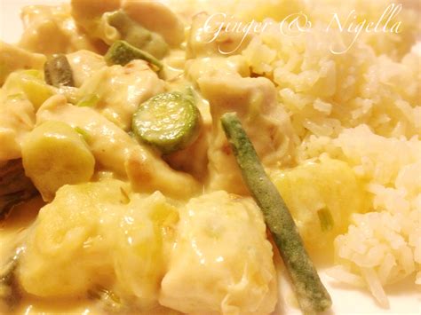 Pollo Al Curry Verde