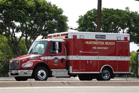 Huntington Beach Fire Department Hbfd Ambulance Htbet Flickr