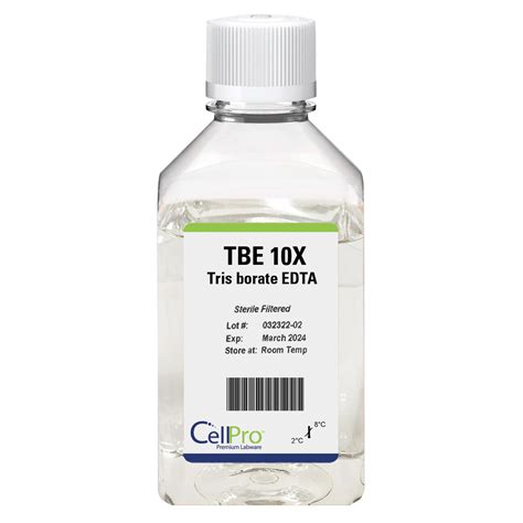 Cellpro Tbe Tris Borate Edta Alkali Scientific