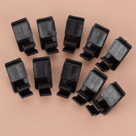 10Pcs Fit For Isuzu TFR TFS Trooper Holden Rodeo Hood Prop Rod Clamp