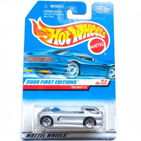 Hw Hot Wheels Deora II Silver 2000s First Edition Shopee Philippines