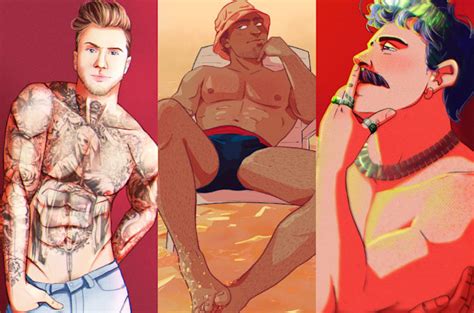 Draw Male Character Gay Nsfw Bara By Elcuatroojos Fiverr