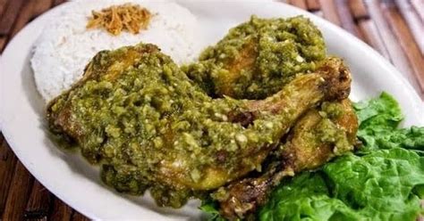 Resep Ayam Penyet Sambal Ijo Nikmat Dan Mantap Resep Masakan