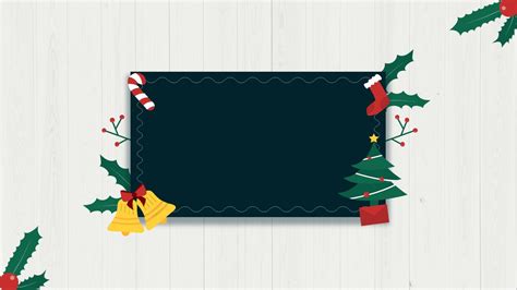 Free Google Slides Christmas Holiday Background PPT Template