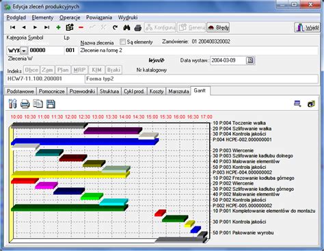 Harmonogramowanie Produkcji W Oprogramowaniu REKORD ERP