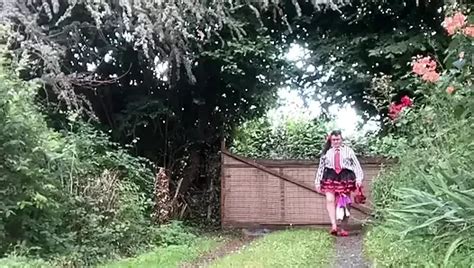 In Outfit With A Red Evening Dress For A Night Out Gay Crossdresser Porn Feat Soumise XHamster