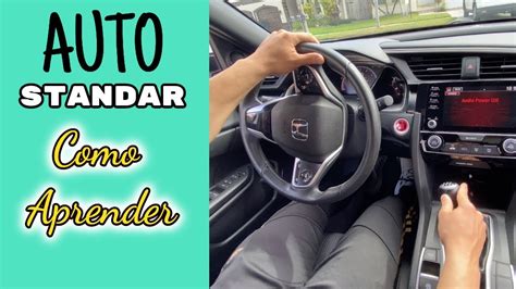 Tutorial Para Manejar Carro Automatico