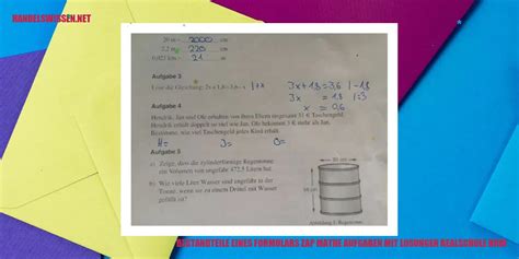 Zap Mathe Aufgaben Mit Losungen Realschule Nrw Maximieren Sie Ihre