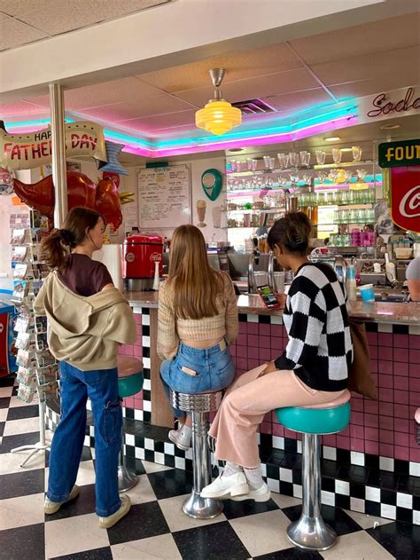 Vintage Diner Outfits: Summer Fashion with Friends