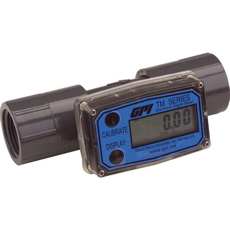 Economical Inline Digital Turbine Flow Meter Bsp Economical Pvc