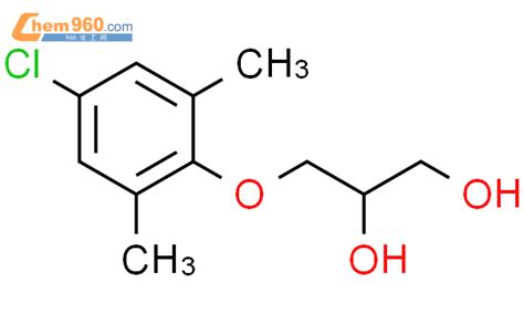 69557 47 7 1 2 Propanediol 3 4 chloro 2 6 dimethylphenoxy 化学式结构式分子