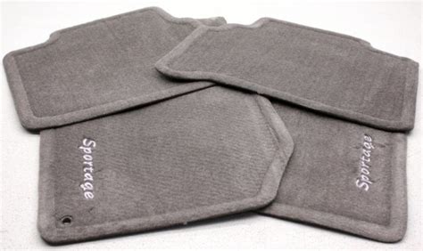 Oem Kia Sportage 4 Piece Floor Mat Set Up000 Ay010a96 Gray Alpha Automotive