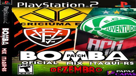 INCRÍVEL NOVO BOMBA PATCH MIX 2024 PS2 ISO BRASILEIRÃO 100