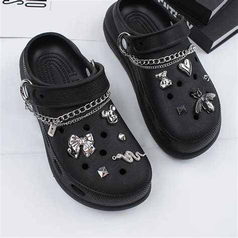 Extravagant Jet Set Babe Bling Crocs Slaylebrity
