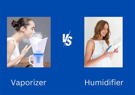 The Difference Between A Vaporizer And A Humidifier Steam Inhaler