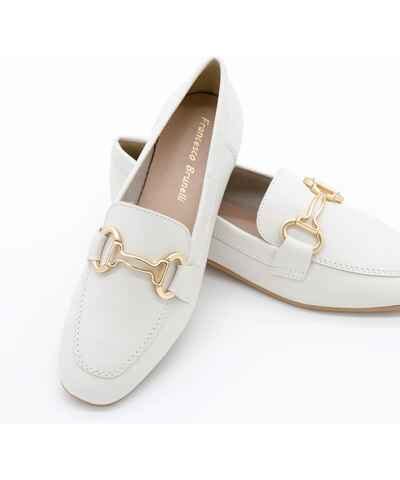 Loafers E Mocassini Nude Francesco Brunelli Primavera Estate 2025 Stileo It