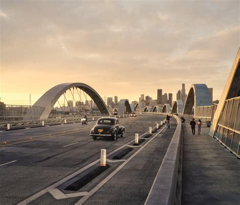 Architectural Photography At The Th Street Viaduct In Los Angeles