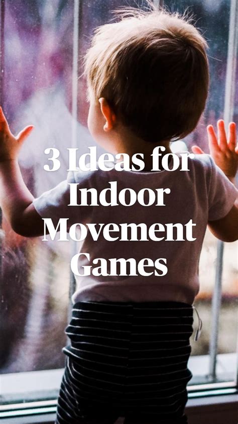 3 Ideas for Indoor Movement Games | Preschool, Preschool at home, Kids songs