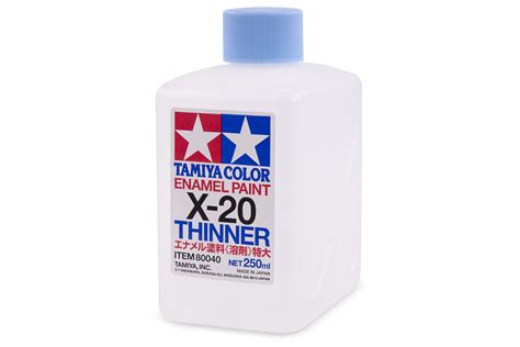 80040 Tamiya X 20 Enamel Paint Thinner 250ml