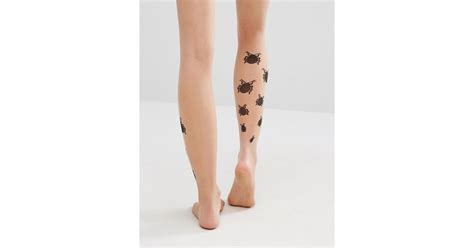 Asos Halloween Bug Design Tights Halloween Products For Women