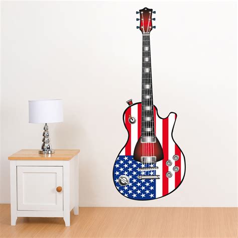 Wandtattoos Folies Wandtattoo Gitarre