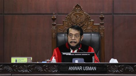 Alasan Mkmk Tidak Pecat Anwar Usman Meski Lakukan Pelanggaran Berat