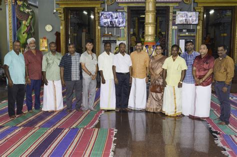 Candassamy Rengassamy Heads New Seychelles Hindu Kovil Sangam Executive