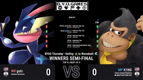 Byog Gutz Greninja Vs K Ng Donkey Kong Top Winners Semi