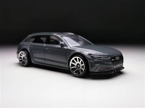 Audi Rs6 Nardo Grey Hot Wheels Custom Plastic Wheels Etsy