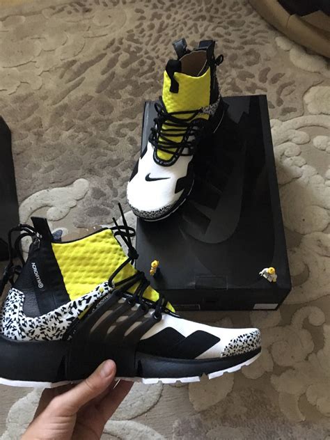 Nike Air Presto Mid Acronym Dynamic Yellow Grailed