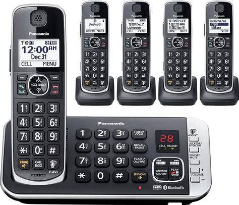 Amazon Panasonic Kx Tpa Cordless Handset Office Products