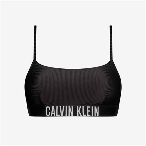 Calvin Klein Kadın Siyah Bikini Üstü KADIN Mayo Bikini SuperStep