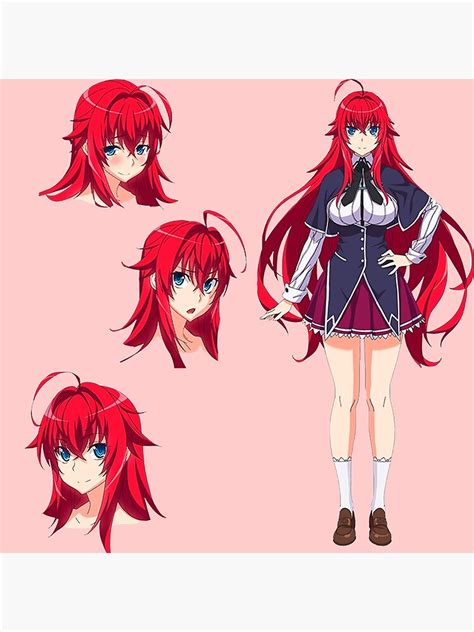 High School Dxd Rias Gremory Hentai Canvas Print By Aissam Redbubble