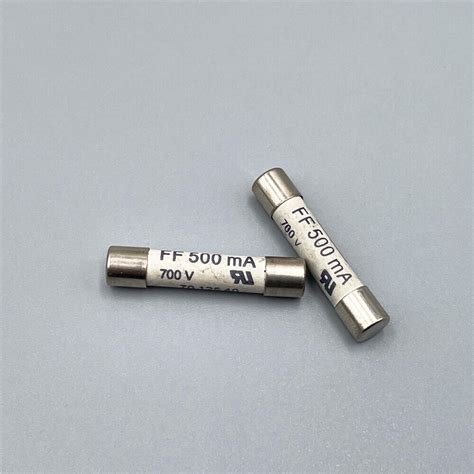 5pcs SIBA FF 500mA 700V 6 3x32mm Fast Acting Ceramic Fuse Links 195100